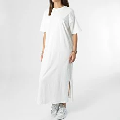 Meilleure affaire 🔥 Robe Femme Oversize Blanc de Only 🥰 -Promos Only Boutique only 312285 15252632 CLOUD DANCER 20220421T153349 03