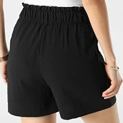 Tout neuf 👍 Short Femme Paperbag Noir de Only 👏 7 Tout neuf 👍 Short Femme Paperbag Noir de Only 👏 -Promos Only Boutique only 315805 15254848 BLACK 20220506T102712 04