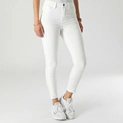Le moins cher ❤️ Jean Skinny Femme Tulga Blanc de Only 💯 -Promos Only Boutique only 315818 15257587 WHITE 20220512T155407 03
