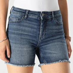 Coupon 👏 Short Jean Femme Blush Bleu Denim de Only ⭐ 6 Coupon 👏 Short Jean Femme Blush Bleu Denim de Only ⭐ -Promos Only Boutique only 316463 15196303 DARK BLUE DENIM 20220513T161107 03