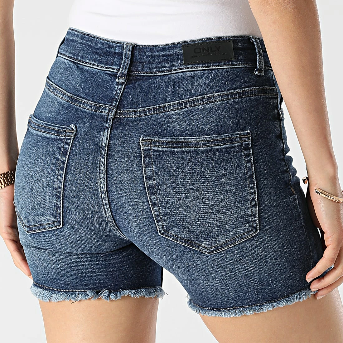 Coupon 👏 Short Jean Femme Blush Bleu Denim de Only ⭐ 4 Coupon 👏 Short Jean Femme Blush Bleu Denim de Only ⭐ – Image 4