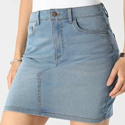 Acheter ✔️ Jupe Jean Femme 15257595 Bleu Denim de Only ⌛