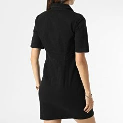 Offres 🥰 Robe Jean Femme New Sanna Noir de Only 👍 -Promos Only Boutique only 316503 15253173 BLACK DENIM 20220505T164305 04