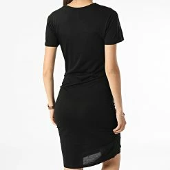 Vente flash 🔔 Robe Femme Frosty Noir de Only 🎉 7 Vente flash 🔔 Robe Femme Frosty Noir de Only 🎉 -Promos Only Boutique only 318246 15261647 BLACK 20220518T150753 04