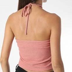 Promo 😀 Top Femme Crop Emma Corail de Only 🔥 -Promos Only Boutique only 322640 15273965 DESERT SAND 20220630T140428 04