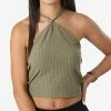Les meilleures critiques de 🛒 Top Femme Crop Emma Vert Kaki de Only 👍
