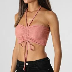 Meilleure vente ❤️ Bandeau Femme Emma Corail de Only 🤩 -Promos Only Boutique only 322646 15271218 DESERT SAND 20220623T162737 03