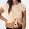 Acheter 🤩 Tee 👚 Shirt Femme Crop Susan Peche de Only 🛒