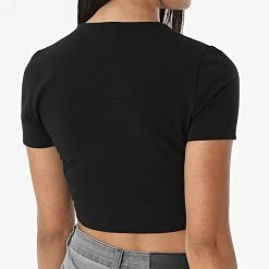 Budget 😍 Top Femme Crop Live Love Noir de Only 🎁 -Promos Only Boutique only 323205 15277726 BLACK 20220621T134744 04