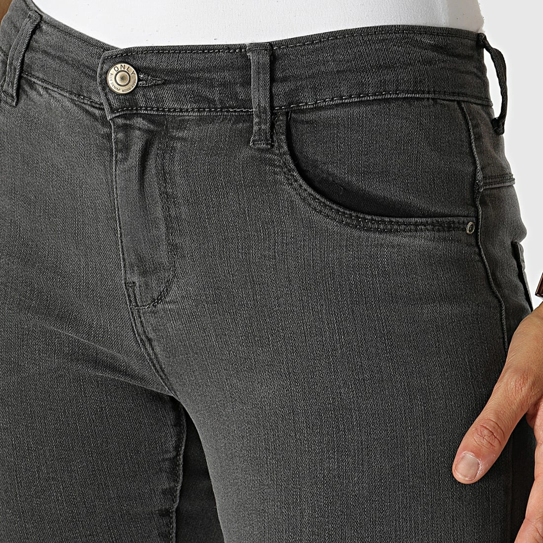 Coupon 😍 Jean Skinny Femme Rain Life Gris de Only 🥰 2 Coupon 😍 Jean Skinny Femme Rain Life Gris de Only 🥰 – Image 2