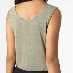 Acheter 🔔 Débardeur Femme Mirina Vert Kaki de Only ⭐ -Promos Only Boutique only 323840 15261297 MERMAID 20220715T151951 04