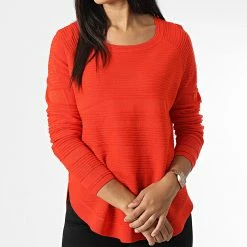 Les meilleures critiques de 🔔 Pull Femme Caviar Orange de Only ✔️