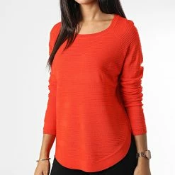 Les meilleures critiques de 🔔 Pull Femme Caviar Orange de Only ✔️ 6 Les meilleures critiques de 🔔 Pull Femme Caviar Orange de Only ✔️ -Promos Only Boutique only 324765 15141866 RED CLAY 20220715T150753 03