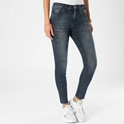 Promo 🎉 Jean Skinny Femme Blush Bleu Denim de Only ✔️ -Promos Only Boutique only 326498 15209618 BLUE BLACK DENIM 20220719T141248 03