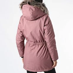Coupon 👏 Parka Capuche Fourrure Femme Iris Lavande de Only ❤️ -Promos Only Boutique only 326910 15213755 ROSE BROWN 20220719T145536 04