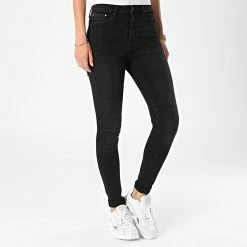 Bon marché 🎉 Jean Skinny Femme Paola Noir de Only 🛒 -Promos Only Boutique only 327062 15167410 BLACK DENIM 20220719T140916 03