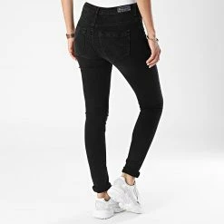 Bon marché 🎉 Jean Skinny Femme Paola Noir de Only 🛒 -Promos Only Boutique only 327062 15167410 BLACK DENIM 20220719T140917 04