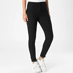 Nouveau ⭐ Jean Skinny Tulga Noir de Only 👏 -Promos Only Boutique only 327618 15266202 BLACK 20220719T141119 03