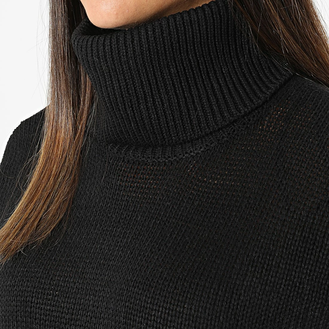 Le moins cher 🤩 Pull Col Roulé Nicoya Femme Noir de Only 😀 2 Le moins cher 🤩 Pull Col Roulé Nicoya Femme Noir de Only 😀 – Image 2