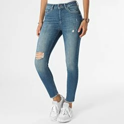 Coupon 🤩 Jean Skinny Femme Blush Bleu Denim de Only 👍