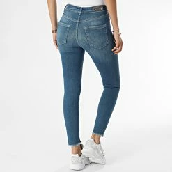 Coupon 🤩 Jean Skinny Femme Blush Bleu Denim de Only 👍 -Promos Only Boutique only 330191 15266184 DARK MEDIUM BLUE DENIM 20220808T160704 04