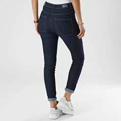 Sortie 🧨 Jean Skinny Femme Mila Iris Bleu Brut de Only ✨ -Promos Only Boutique only 330380 15266768 DARK BLUE DENIM 20220808T161155 04