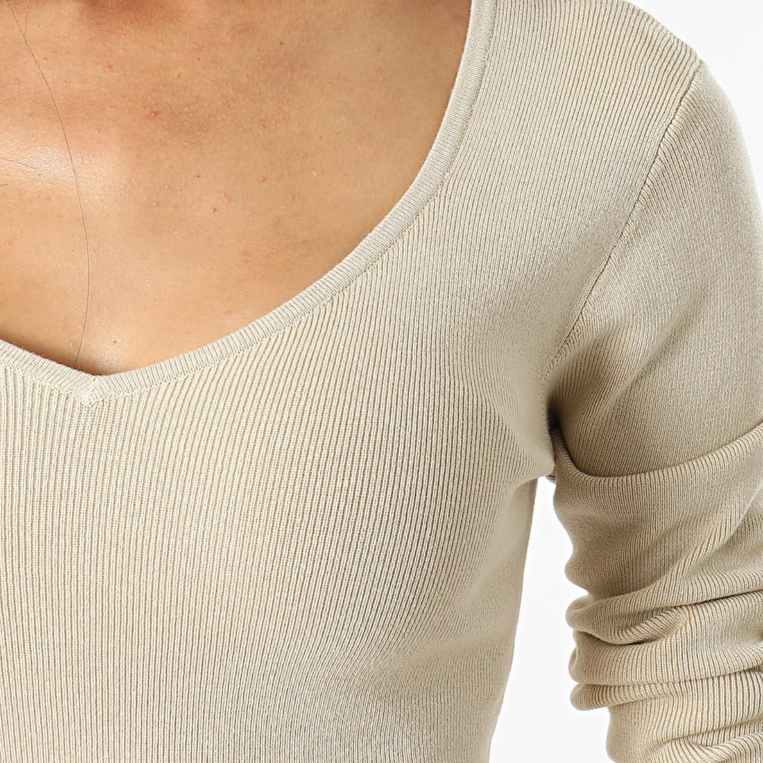 Promo 🛒 Robe Femme Cirkeline Beige de Only 🥰 2 Promo 🛒 Robe Femme Cirkeline Beige de Only 🥰 – Image 2