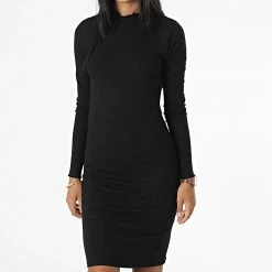 Bon marché ❤️ Robe Femme Fransiska Noir de Only 🎁 6 Bon marché ❤️ Robe Femme Fransiska Noir de Only 🎁 -Promos Only Boutique only 330419 15268941 BLACK 20220811T155241 03