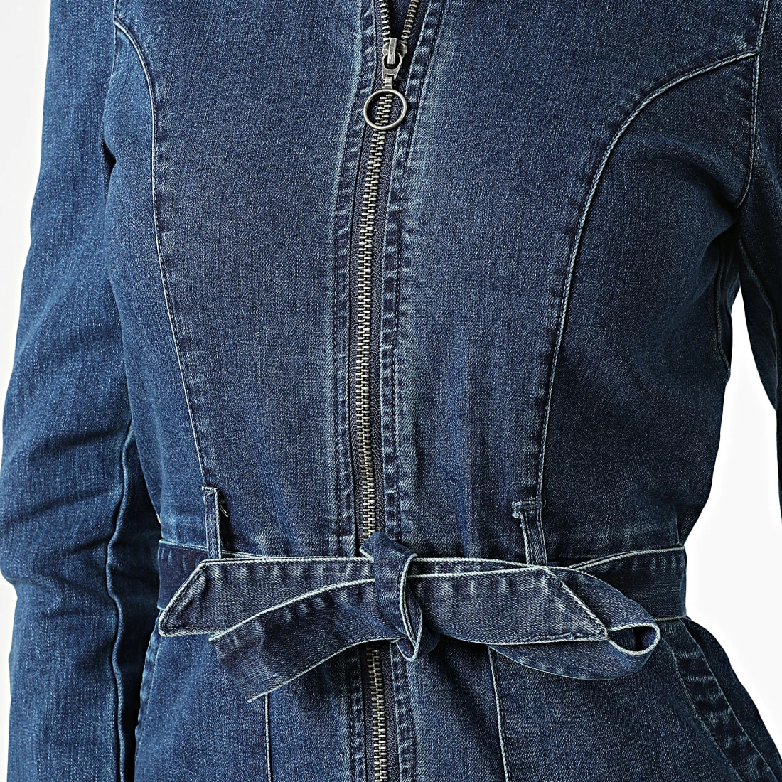 Le moins cher ✔️ Robe Jean Femme New Chigo 15250084 Bleu Denim de Only 🔥 2 Le moins cher ✔️ Robe Jean Femme New Chigo 15250084 Bleu Denim de Only 🔥 – Image 2