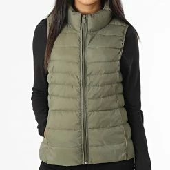 Tout neuf 🌟 Doudoune Sans Manches Femme New Claire Vert Kaki de Only 👏 6 Tout neuf 🌟 Doudoune Sans Manches Femme New Claire Vert Kaki de Only 👏 -Promos Only Boutique only 333691 15225157 KALAMATA PIPPING TO 20220906T151051 03