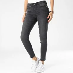 Grosses soldes 🔥 Jean Skinny Femme Wauw Noir de Only 🥰 -Promos Only Boutique only 334338 15230459 WASHED BLACK 20220912T155945 04