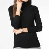 Grosses soldes 😉 Pull Col Roulé Femme Venice Life Noir de Only 🎁