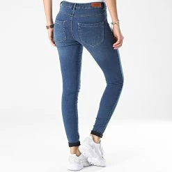 Sortie 🧨 Jean Skinny Femme Royal Bleu Denim de Only 🔔