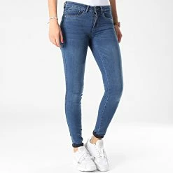 Sortie 🧨 Jean Skinny Femme Royal Bleu Denim de Only 🔔 -Promos Only Boutique only 334342 15190176 DARK BLUE DENIM 20220912T155854 03