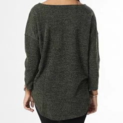 Vente flash ❤️ Pull Femme Alba Vert Kaki de Only 🌟 -Promos Only Boutique only 334408 15177776 ROSIN 20220906T145126 04