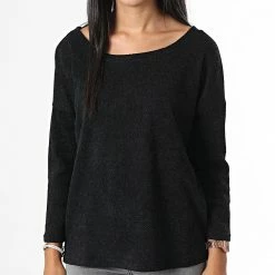 Coupon 😀 Pull Femme Alba Noir de Only 😍 -Promos Only Boutique only 334410 15177776 BLACK 20220905T155119 03