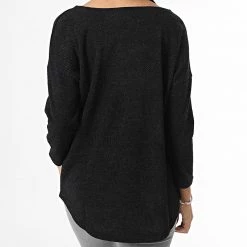 Coupon 😀 Pull Femme Alba Noir de Only 😍 -Promos Only Boutique only 334410 15177776 BLACK 20220905T155120 04