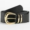 Sortie 🤩 Ceinture Femme Joy Noir Doré de Only 🤩