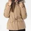 Acheter 😉 Parka Capuche Fourrure Femme Starline Beige de Only ⭐