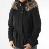 Sortie 🔥 Parka Capuche Fourrure Femme Starline Noir de Only 😉