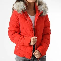 Tout neuf 😉 Doudoune Capuche Femme New Ellan Orange de Only ✔️ 6 Tout neuf 😉 Doudoune Capuche Femme New Ellan Orange de Only ✔️ -Promos Only Boutique only 335417 15158943 RED ALERT 20220920T160937 03