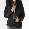 Acheter ✨ Doudoune Capuche Fourrure Femme New Ellan Noir de Only 🌟