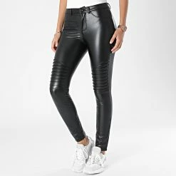 De gros 🌟 Pantalon Femme Royal Maria Noir de Only 🧨