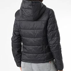 De gros 🎁 Doudoune Capuche Femme Zulu Noir de Only ✨ -Promos Only Boutique only 336218 15221552 BLACK 20220912T161808 04