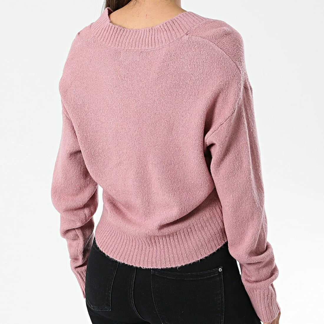 Promo 🔔 Pull Crop Femme Moss Rose de Only 🥰 4 Promo 🔔 Pull Crop Femme Moss Rose de Only 🥰 – Image 4