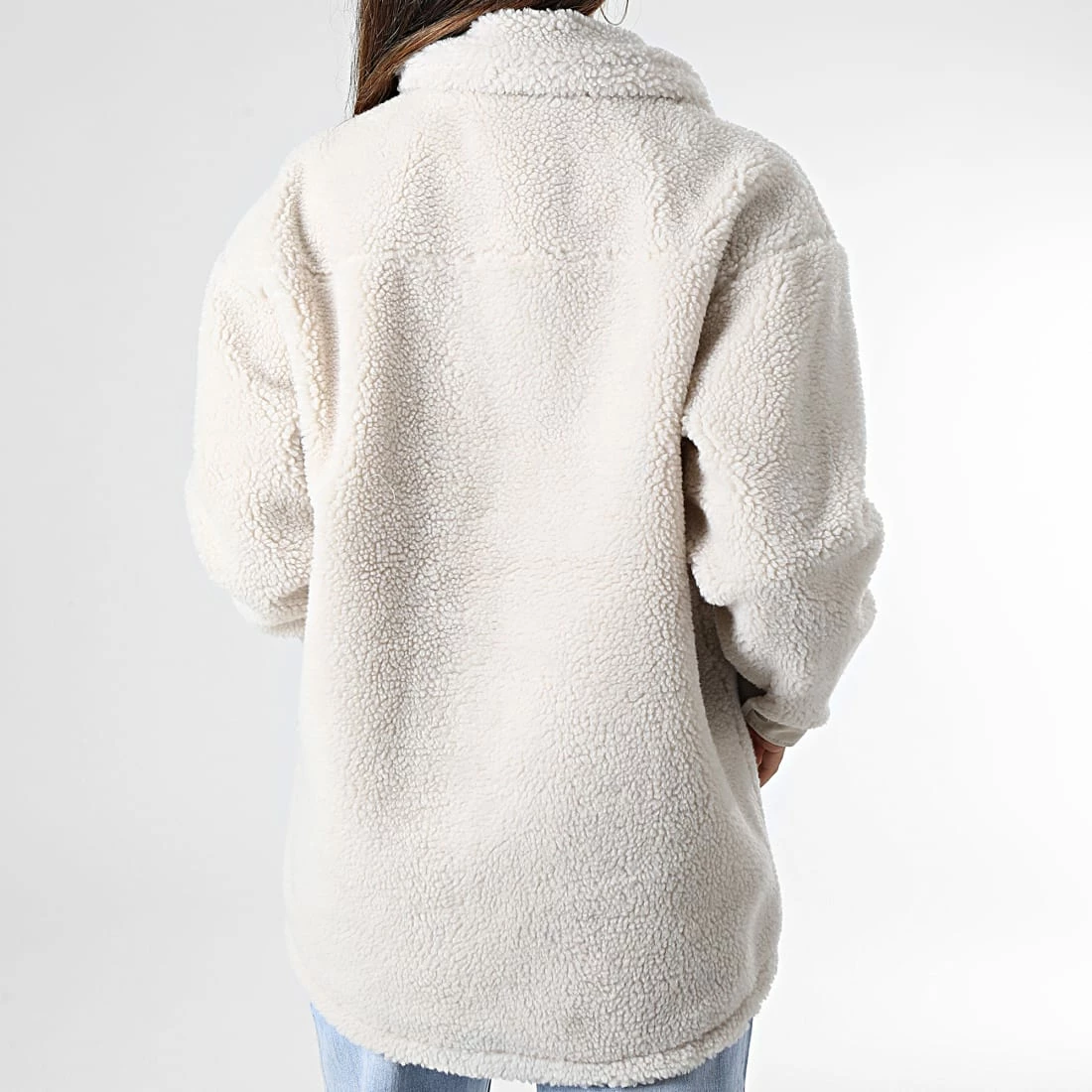 Meilleur prix 👏 Veste Polaire Femme Tanja Beige de Only 🤩 4 Meilleur prix 👏 Veste Polaire Femme Tanja Beige de Only 🤩 – Image 4