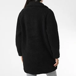 Sortie 🎁 Manteau Mouton Sherpa Femme Aurelia Noir de Only 👏 -Promos Only Boutique only 337142 15209080 BLACK 20220929T150726 04