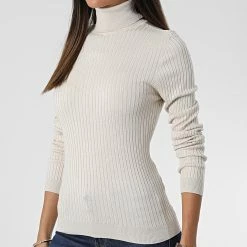 Acheter ⭐ Pull Femme Col Roulé Karol Beige de Only 💯 6 Acheter ⭐ Pull Femme Col Roulé Karol Beige de Only 💯 -Promos Only Boutique only 337150 15165075 PUMICE STONE W MELANGE 20220929T151438 03