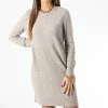 Coupon 🧨 Robe Pull Femme Doffy Beige Chiné de Only 🔔