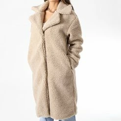 Sortie 👏 Manteau Femme Legacy 15265762 Beige de Only ⌛